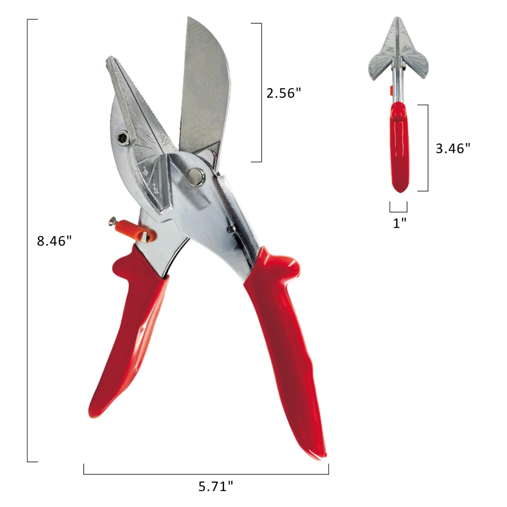 45 Degree 135 Degree High Quality PVC Angle Trim Cutter Profile Mitre Gasket Shear Angle Wire Duct Cutter