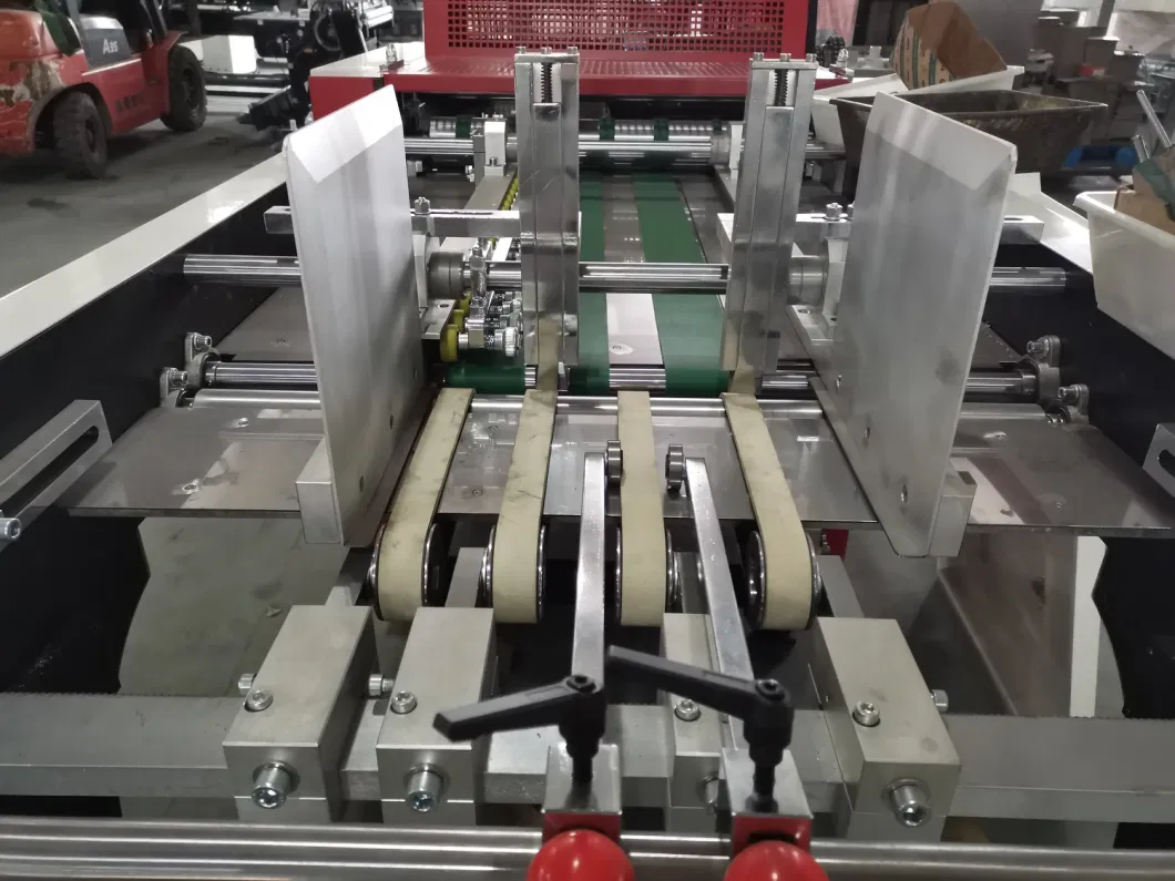 Automatic Paper Cardboard V Grooving Machine and Box Making Machine