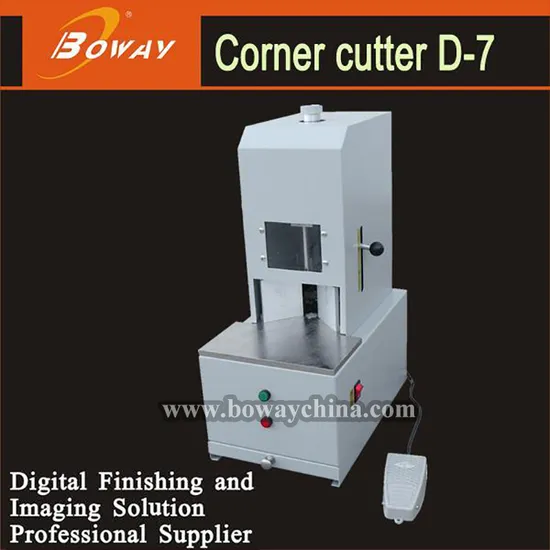 Electric Paper Sheets Corner Trimming Rounding Machine