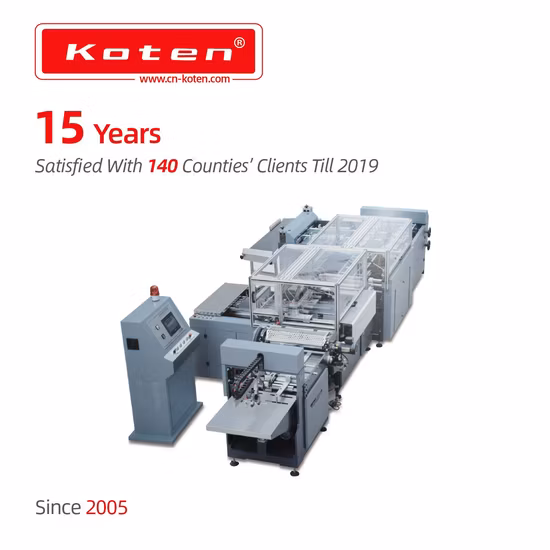 Automatic Book Cover Case Making Machine