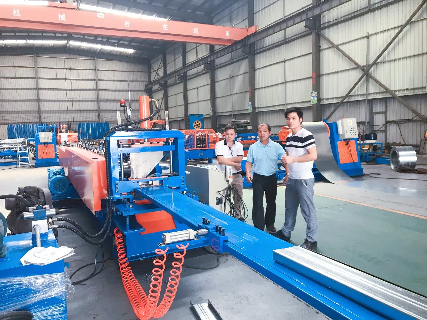 Xiamen Gi, Cold Rolled Steel, Hot Steel Box Beam Roller Former