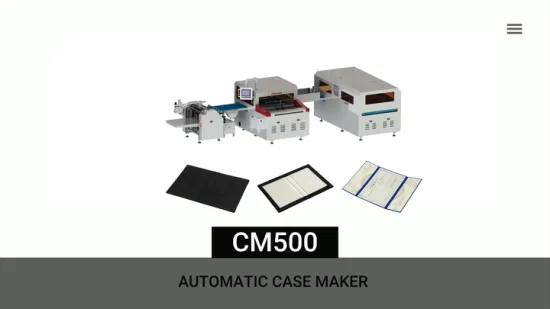 Automatic Book Covering Making Machine for Irregular Case Files