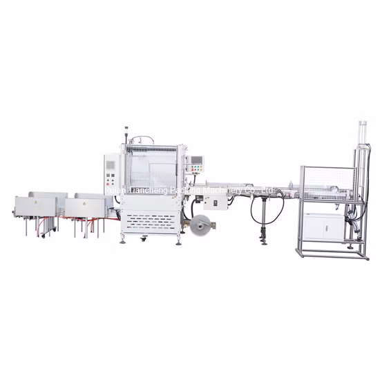 Full Automatic Double Single Wall Coffee Drink Paper Plastic Cup Bowl Lids Packing and Case Erector Tape Sealing Machine Packaging Machine Making Machine